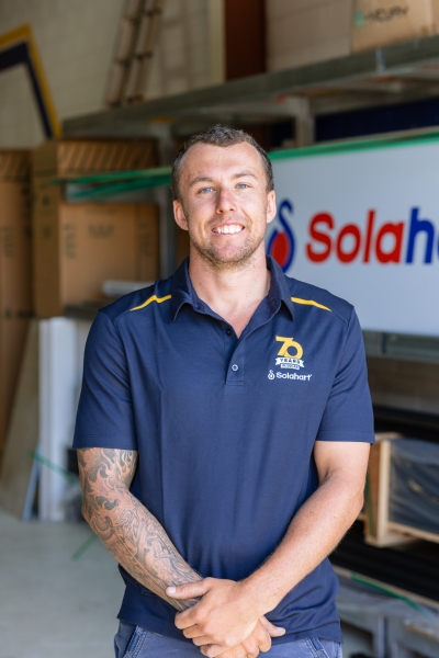 Brodey, Electrician from Solahart Port Macquarie